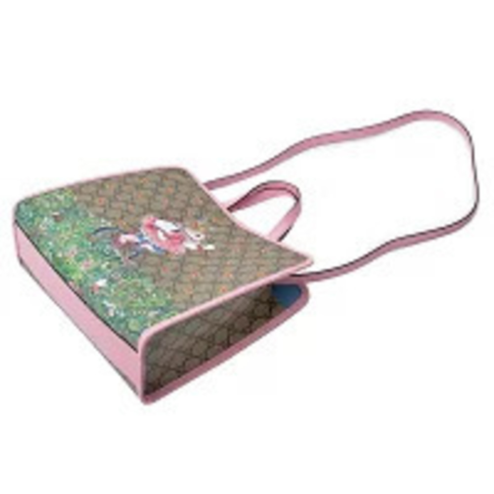 Gucci Yuko GG pink beige Supreme Higuchi tote bag Rait - Picture 4 of 10